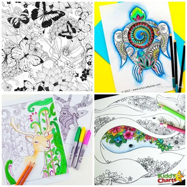 100+ Free Coloring Pages for Adults