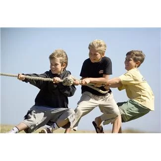 Summer holidays when the kids actually work together
