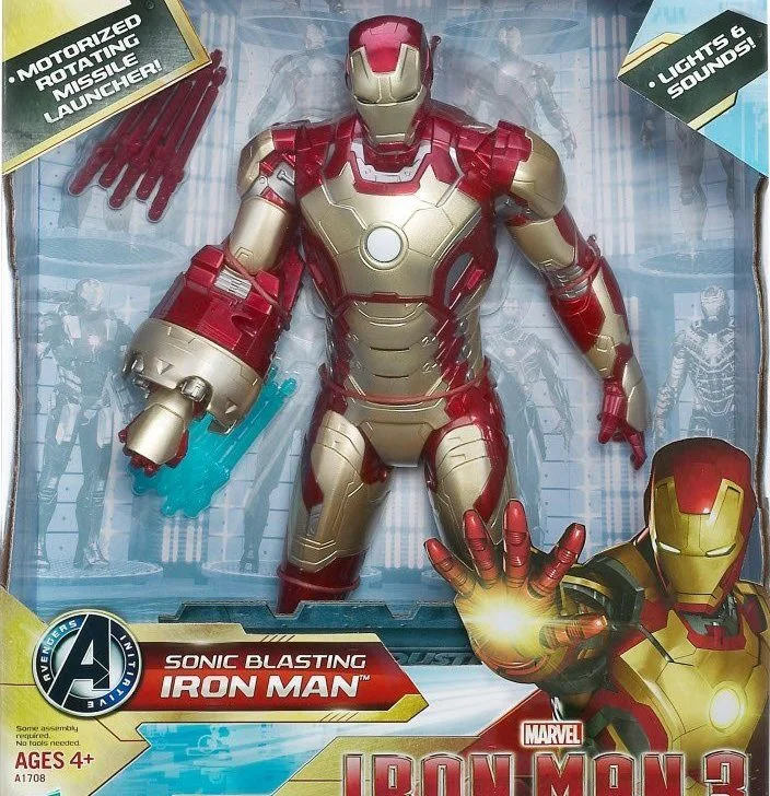 Sonic Blasting Iron Man Review: The Box
