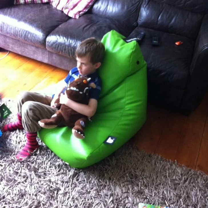 Mini b bean bag review: Using it!