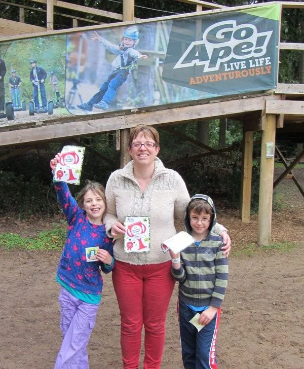 Go Ape Thetford: Certificates
