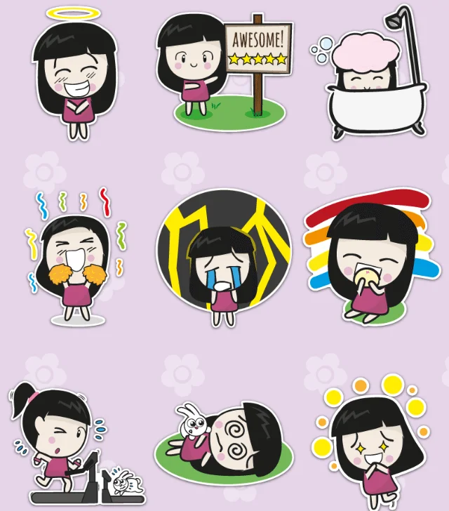 Dayre-stickers