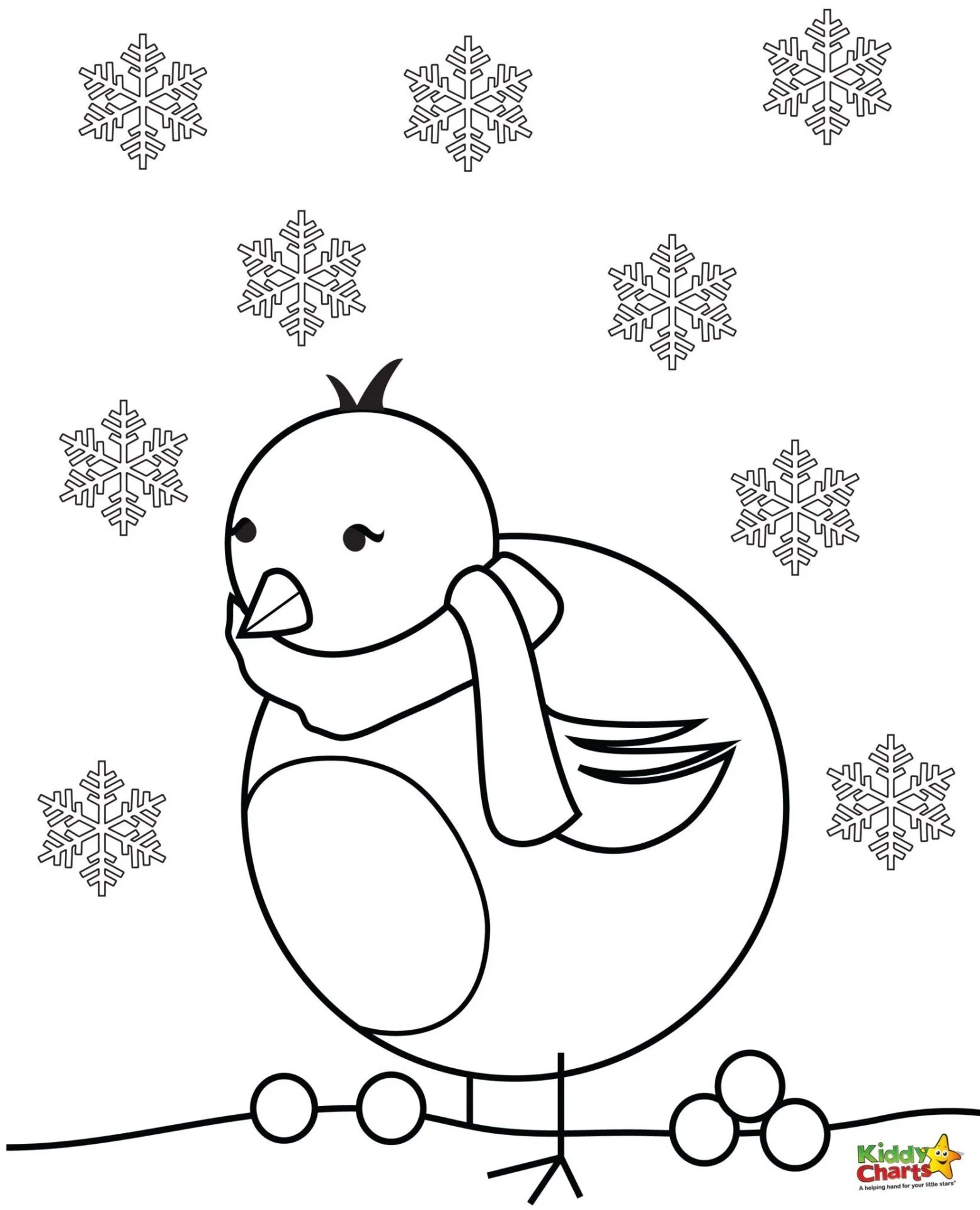 Robin Coloring Pages