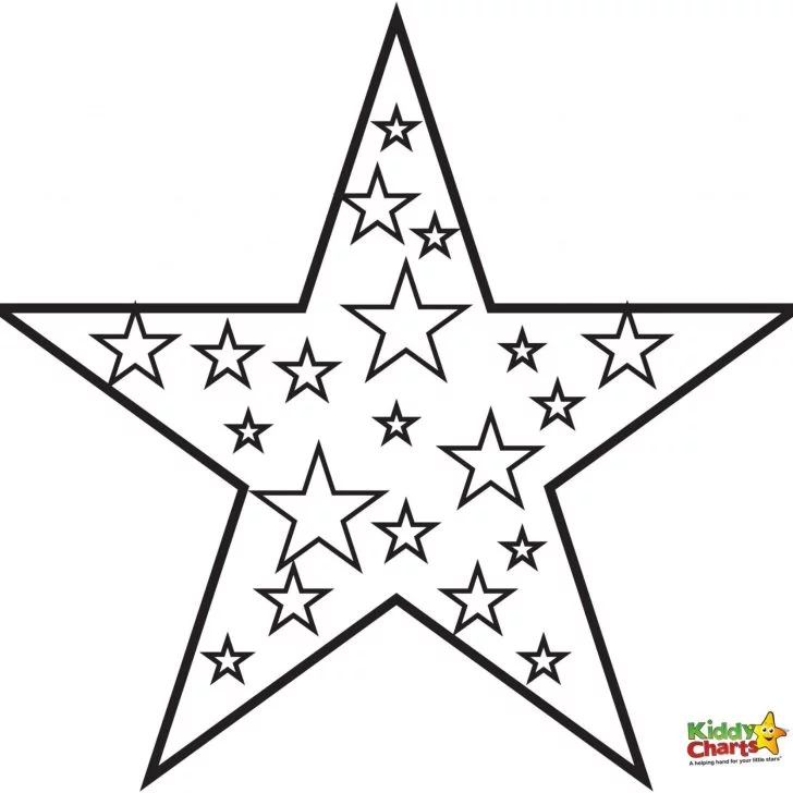 Star Coloring Pages