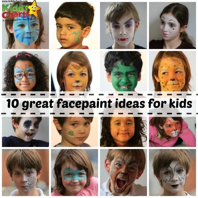 Facepaint ideas: header