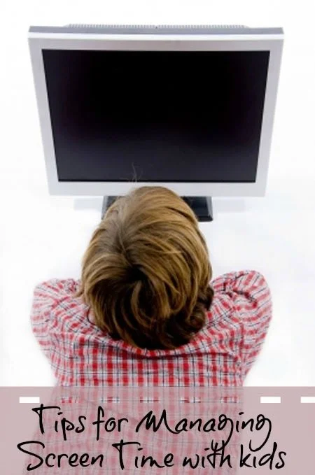 Managing Screen Time: Header