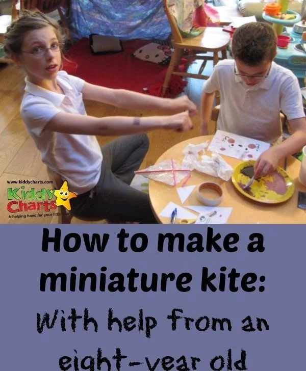 How to make a miniature kite with Weekend Box Club