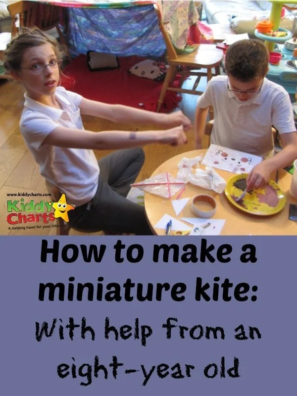How to make a miniature kite with Weekend Box Club