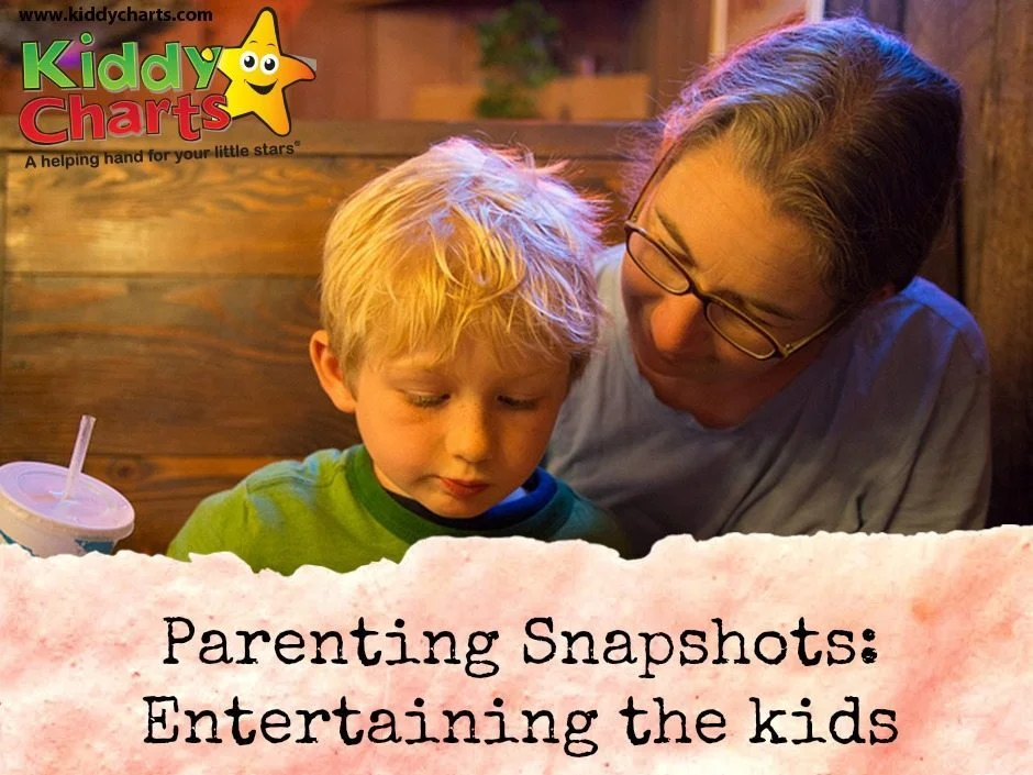 entertaining the kids