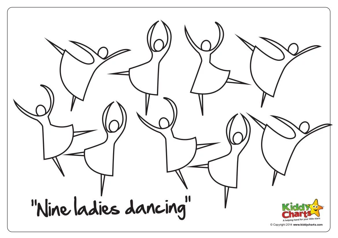 nine ladies dancing