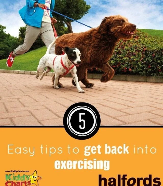 Have you stopped exercising after a baby, or just not enough time generally coz the kids/like/work get in the way? Here are some tips to start you doing it all again!
