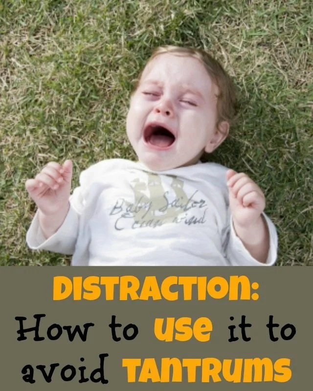 We have some ideas for using those fantastic distraction techniques with kids to avoid those terrible twos tantrums and beyond...sometimes its too late to stop a tantrum with your child, but at other times, distraction is a great way to hold it off before it begins.