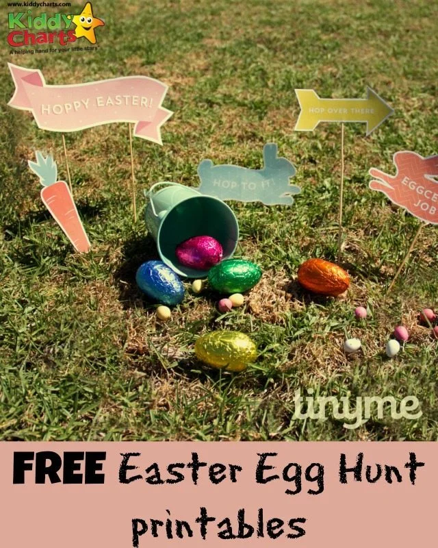 We have some lovely freebies fo the kids today, and for Easter - these gorgeous printables from Tiny Me to help you organise your Easter Egg Hunt for the kids.