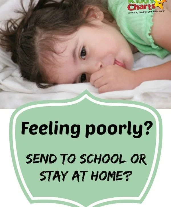 Do you have a sick child? How do you make that call between sending your child to school or staying at home?