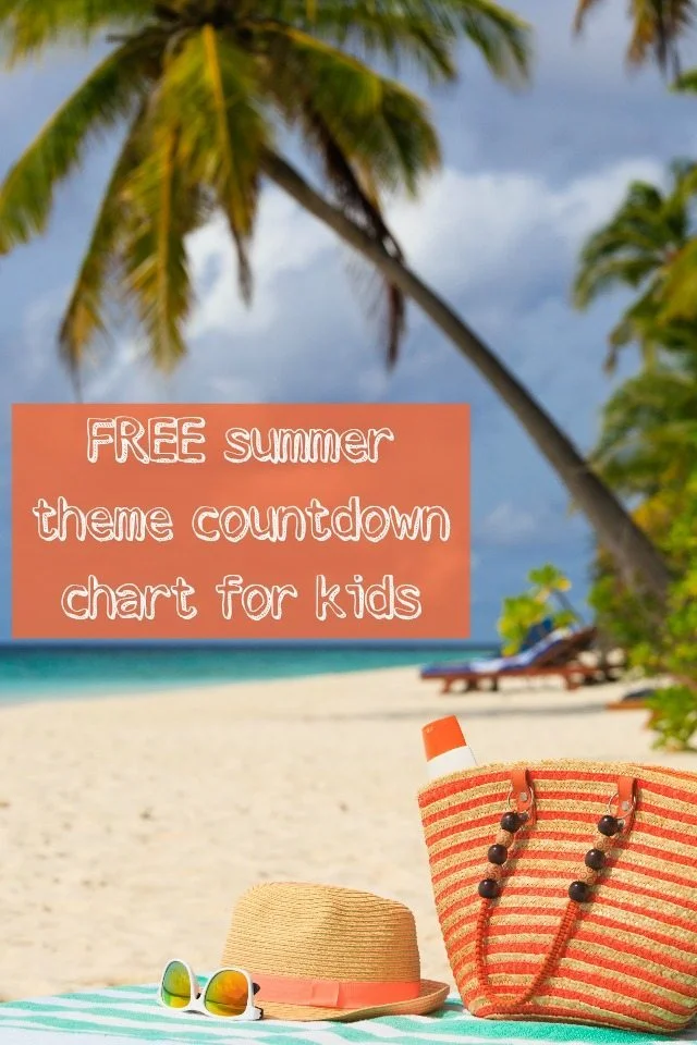 Got something to look forward to this summer, but not sure how to help the kids understand when it is? Try our countdown chart, with a gorgeous summer theme - this way they'll know whehn it is and won't keep asking!