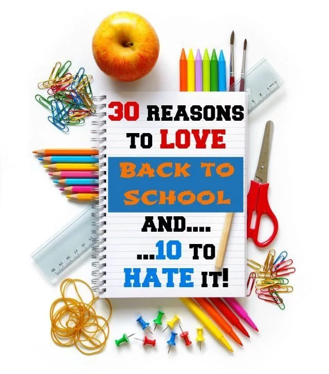 Back to school - never a good time for us mums, but why does it come with such mixed emotions for both parents and children. Back to school sucks!