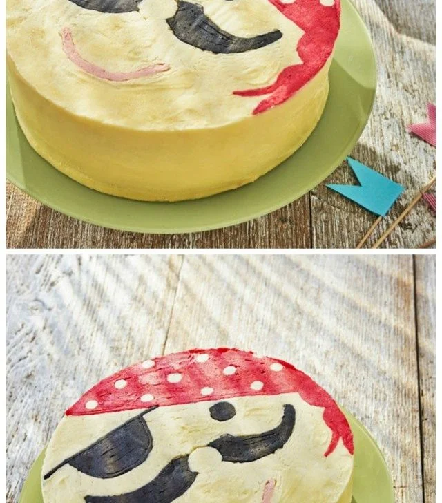 ooooo aaarrrrr me hearties. Be careful with this pirate cake, you don't want to be walking the plank with it! A great idea for any pirate themed party for the kids - and easy to do too. Why not try it out?