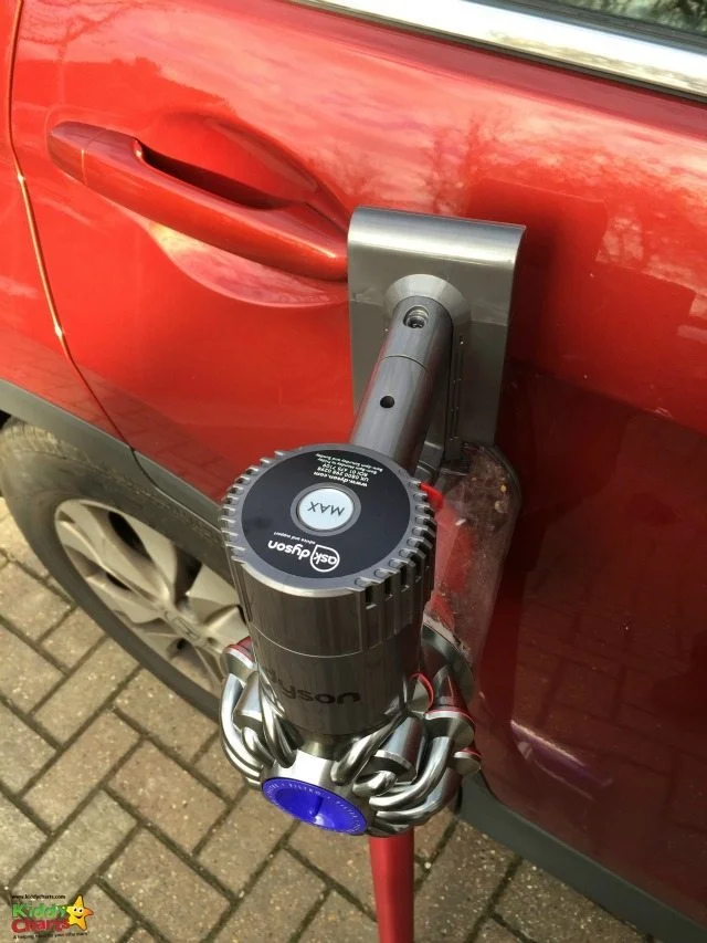 Our Dyson Total Clean won't be getting a tougher job than our Honda car!