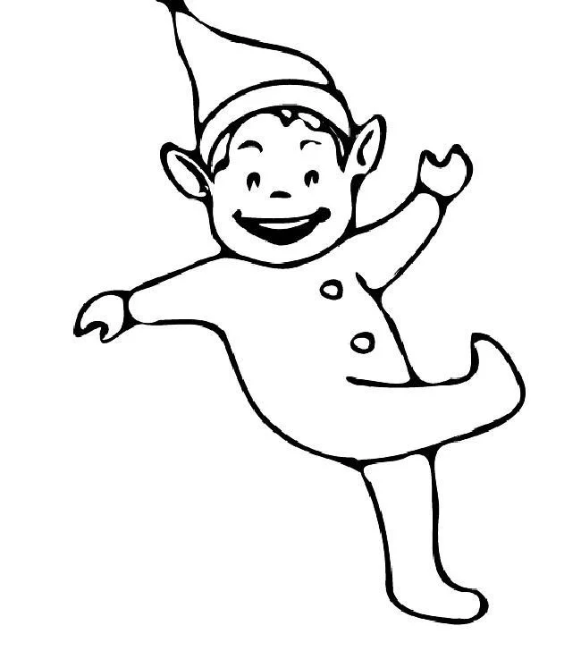 A cartoon illustration of a white line art drawing is being colored in a coloring book.