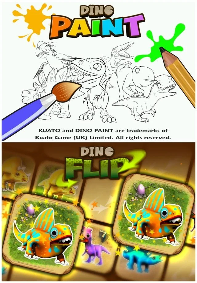 Why not get Christmas dinosaur filled with these two simple apps from Kuato Studios. You'll love them!