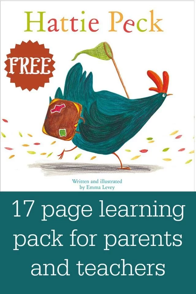 Hattie Peck is a charming tale about a chicken that really, really wanted an egg. We provide some wonderful free reading worksheets, and activity sheets, as well as lesson plans for the book for free. There are 17 free sheets, including lesson plans. Check out the Story Station website, and our blog for more free resources too.