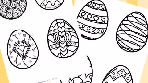 Easter coloring pages