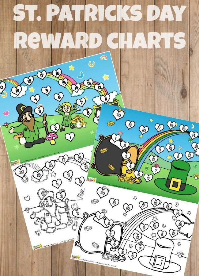 St-Patricks day chart for kids