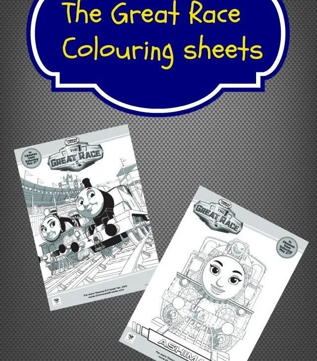 Celebrate the new Thomas & Friends movie! Coulour in these fantastic colouring sheets today!