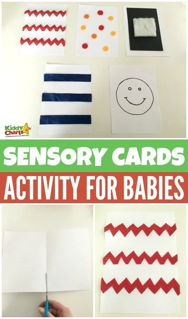 Fun Baby Sensory Cards Activity