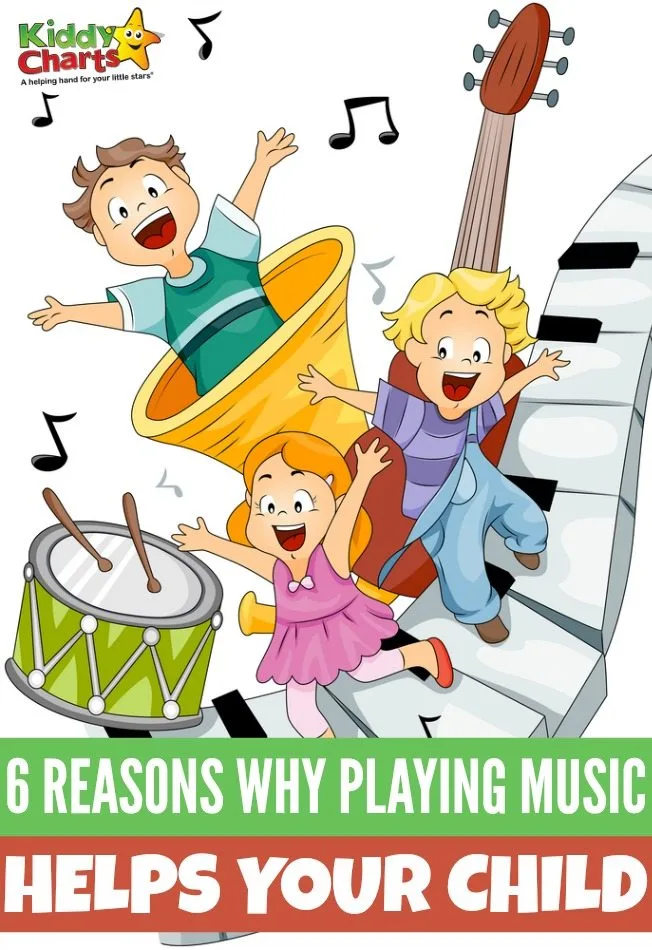 Chidren with Musical Instruments with Clipping Path