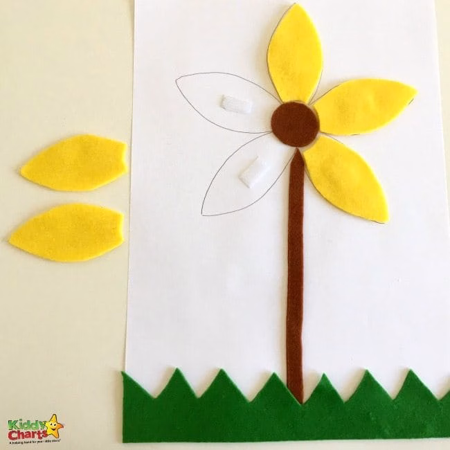 Fun flower activity for toddlers