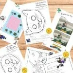 Printable Room on the Broom activities for kids