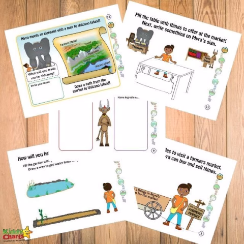 Homeschool Activities: Create Your Own Adventure Today With Myra Makes #homeschool #kidsactivities