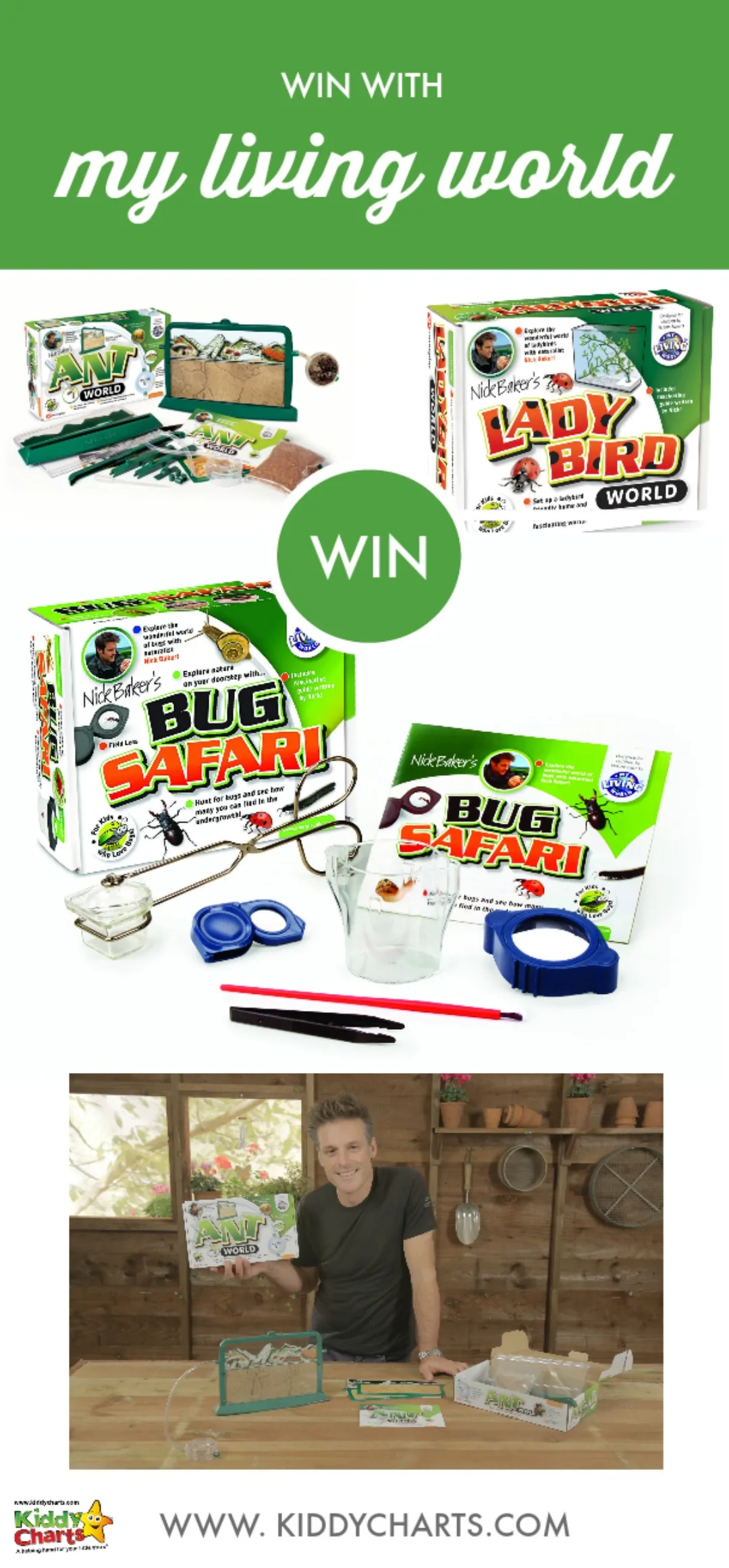 Win a bundle of My Living World goodies.