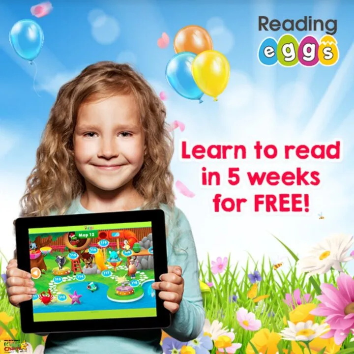 Back to school offer - get 5 weeks free from Reading Eggs and teach the kids to read! Go check out the offer on the site! #backtoschool #offers #reading
