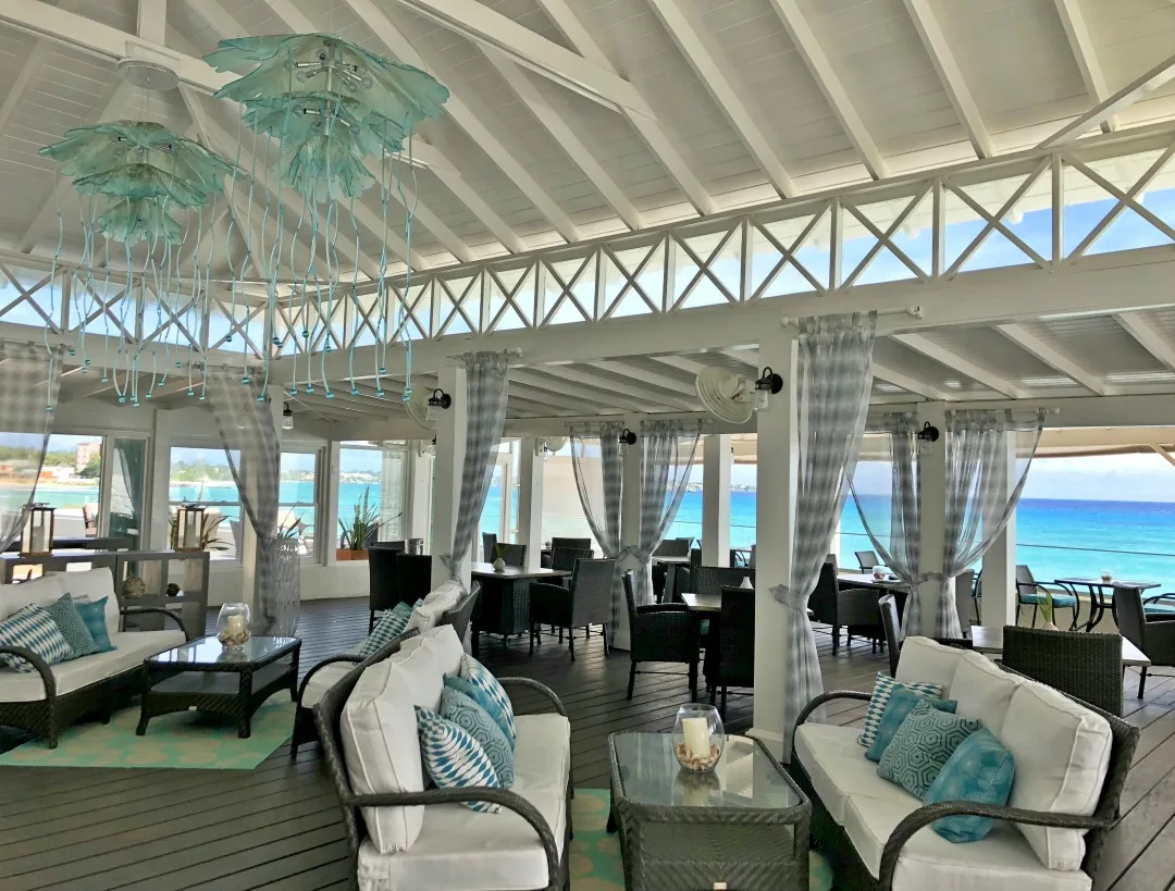 Sea Breeze Beach House Review - the Aquaterra restaurant - just gorgeous