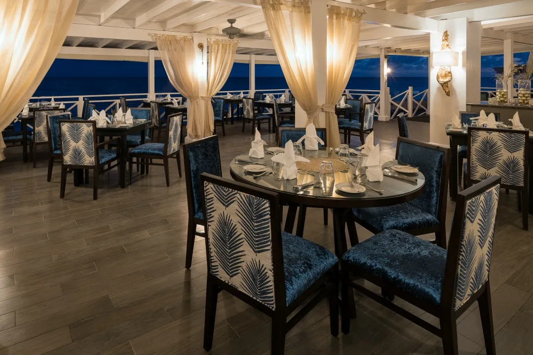 Sea Breeze Beach House review - the gorgeous Cerulean Restaurant