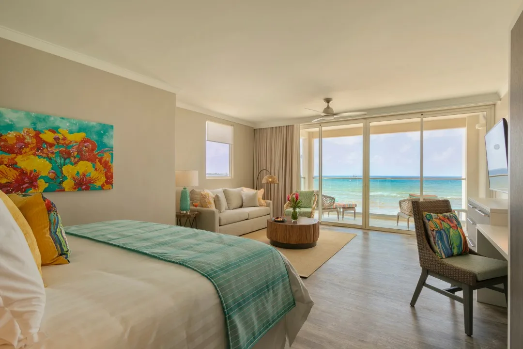 The rooms here are just gorgeous - check out our review of the Sea Breeze Beach House now on the site!