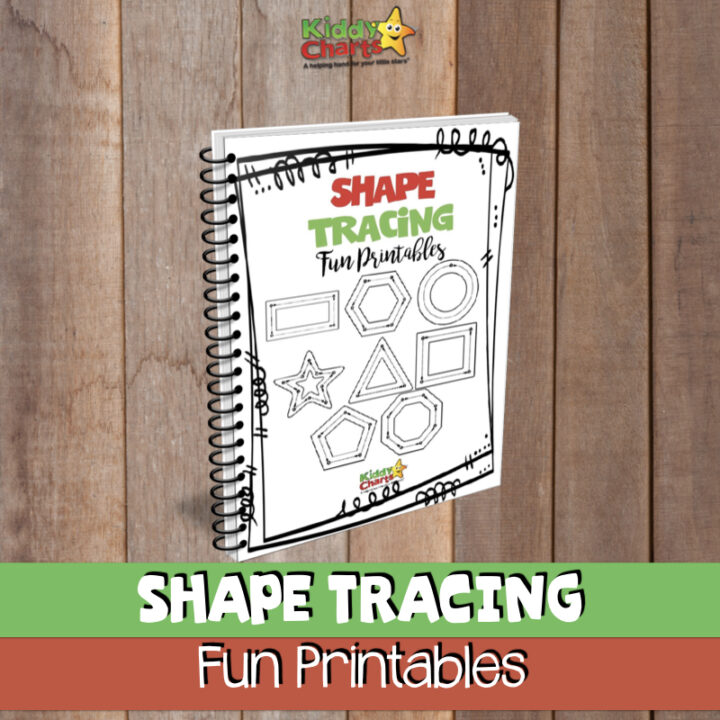 Shape tracing for kids is a wonderful activity to build co-ordination and prepare for handwriting; pop to the site and take a look! #learning #kids #homeschool