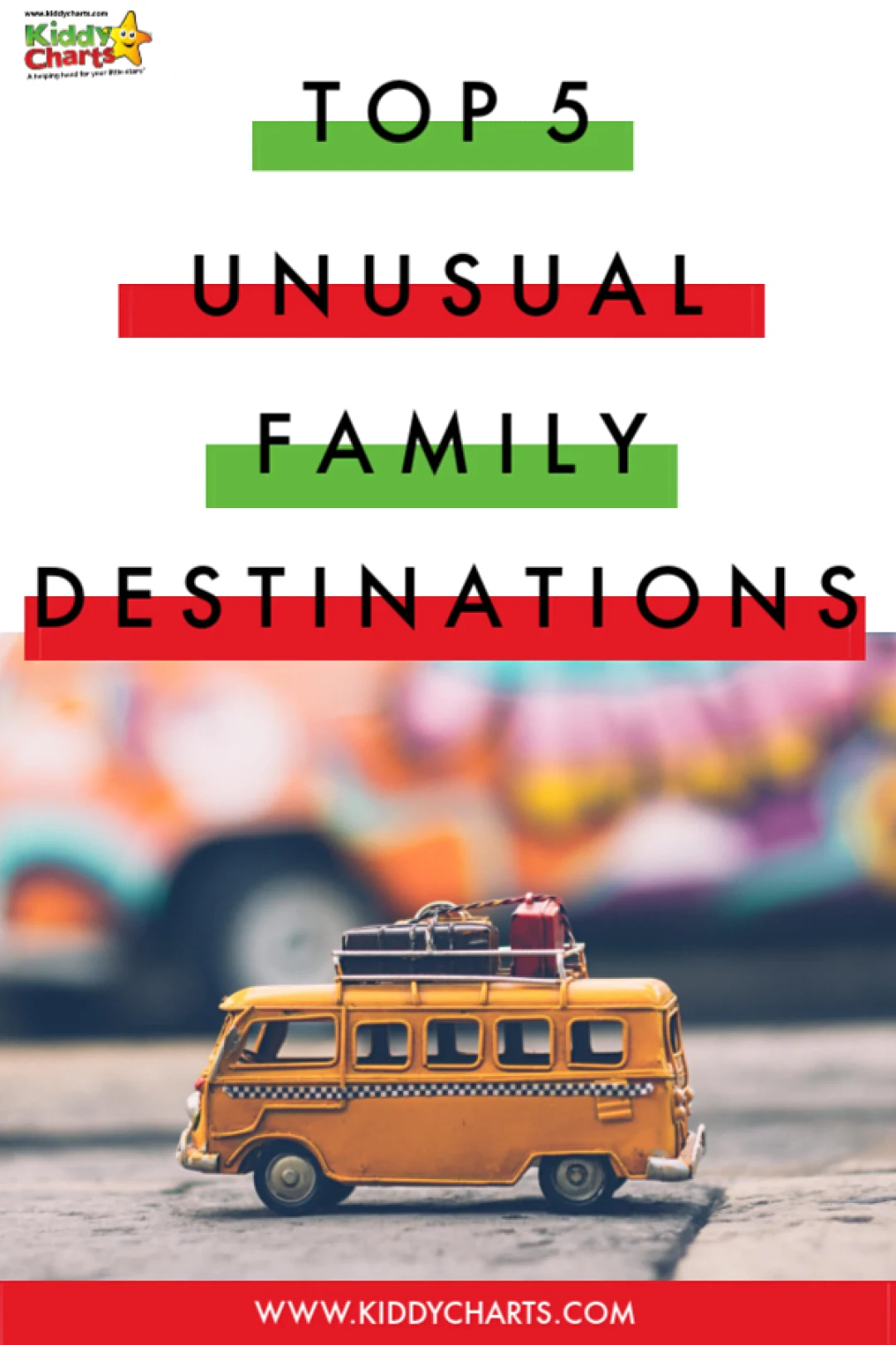 We are sharing FIVE unusual destinations for family travel with week - why don't you check them all out? #familytravel #kidstravel #kids #holidays
