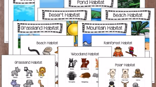 Check out our wonderful Animal Habitats Sorting Game for the kids - so easy to do, and FREE #printables #kids #stem #scienceforkids