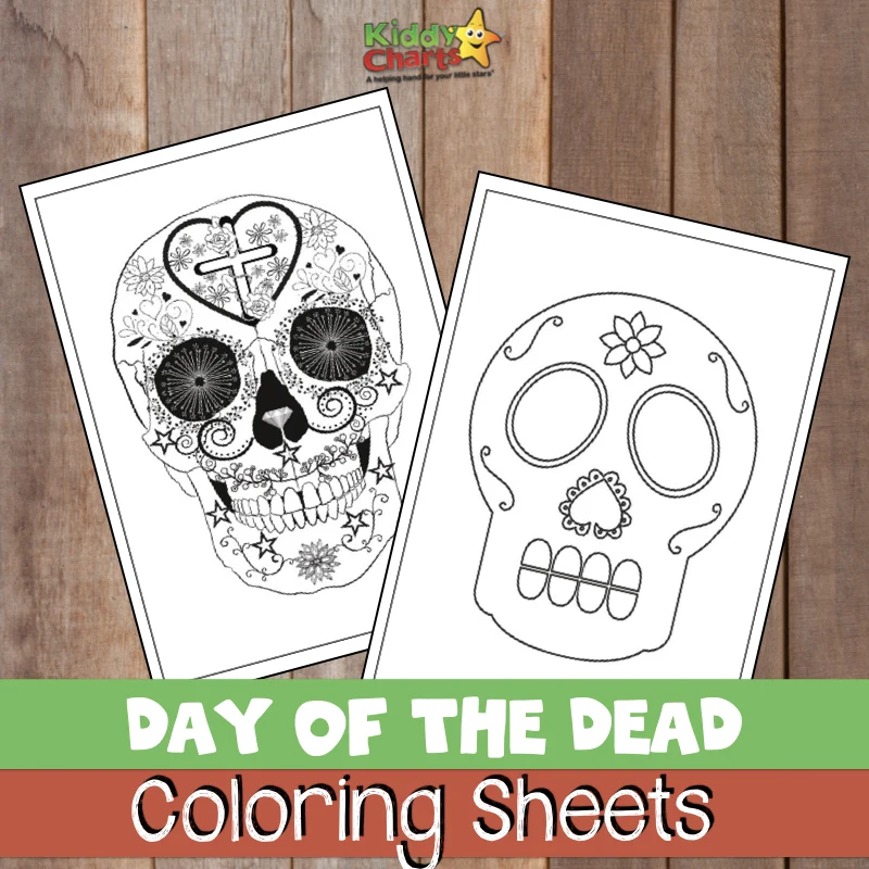 Day of the Dead or Dia de los Muertos is a wonderful festival full of course - so we have some amazing coloring sheets to give to you today. Check them out. #adultcoloring #coloring #dayofthedead #diadelosmuertos