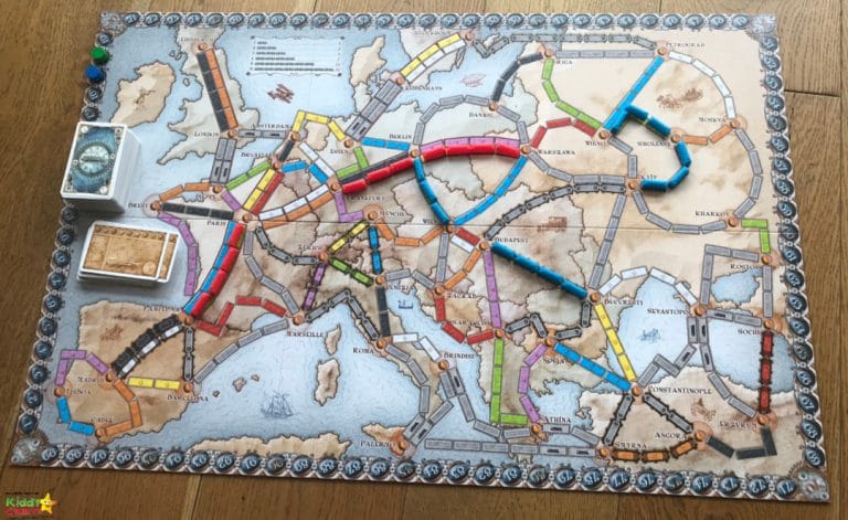 Ticket to Ride review: Europe edition #BoardGameClub