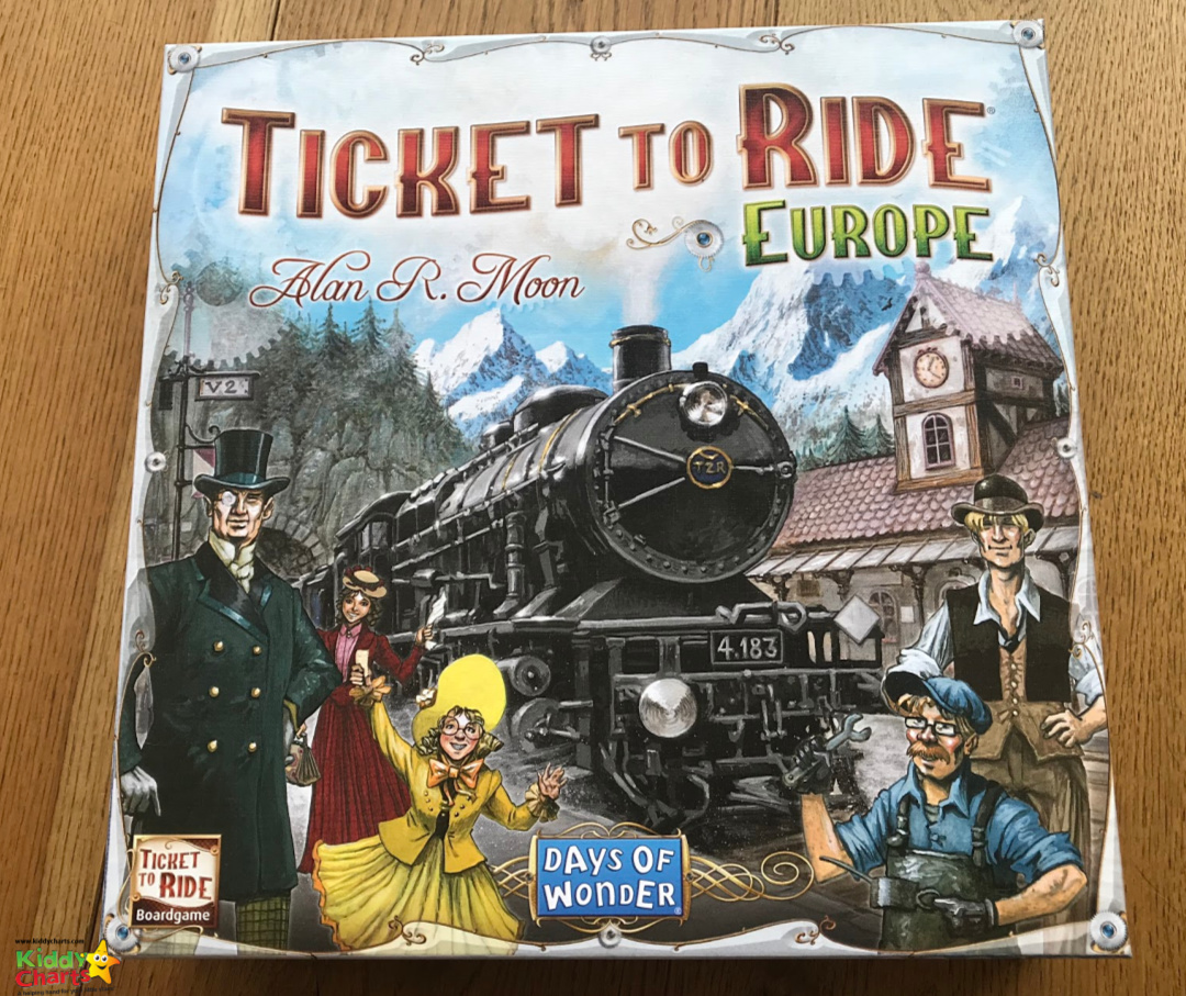 We LOVE this Ticket to Ride game, so check out our Ticket to Ride review; its a great game for all the family. #kids #games #rainydays