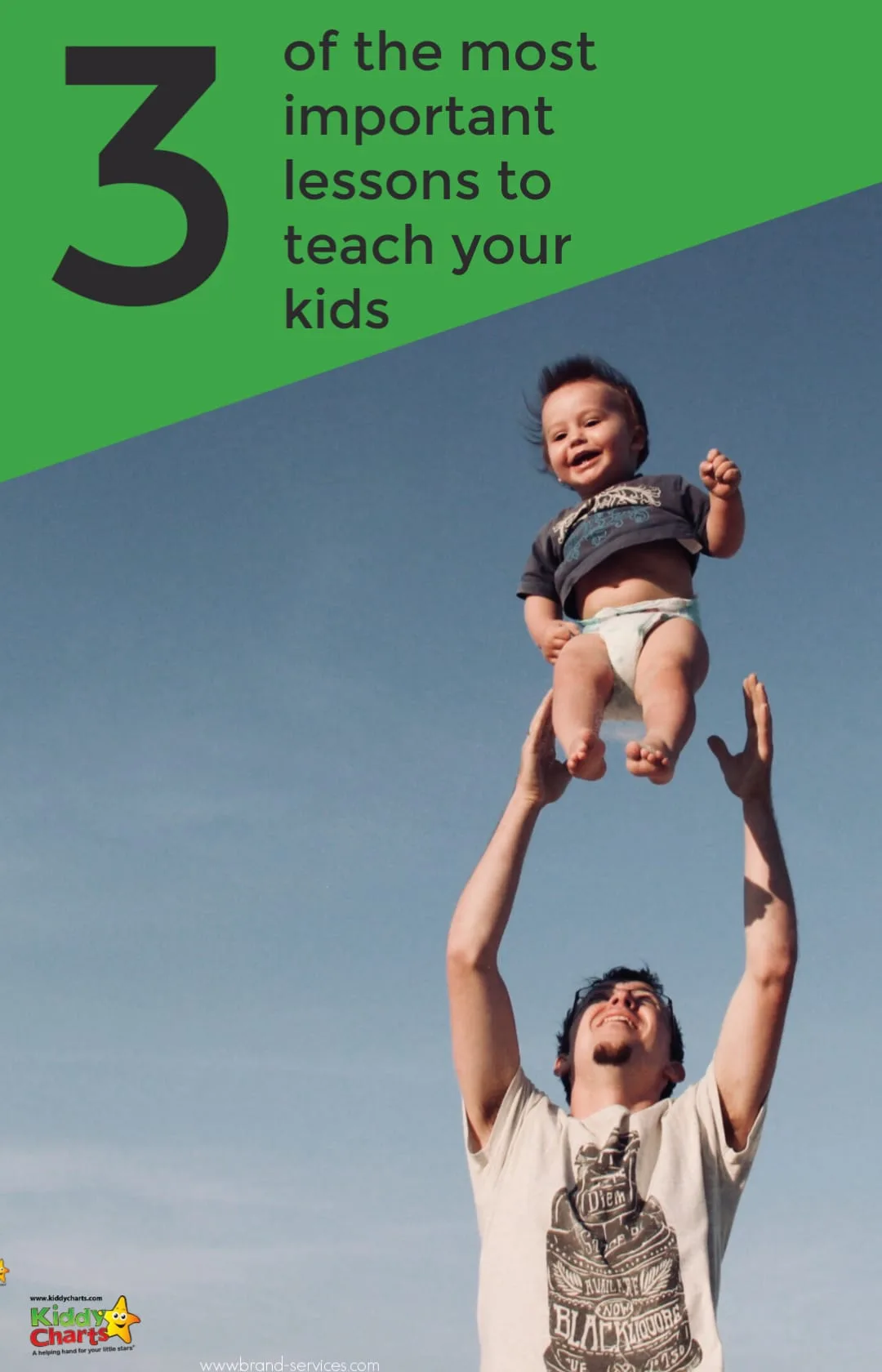 We always want to teach our kids the right things - here are three of the most important lessons we can teach our kids #learning #kids #lifelessons