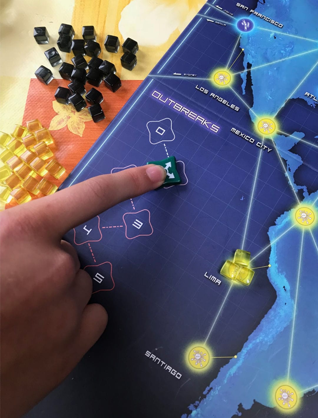If you are looking for a great family board game - Pandemic has a twist; you play TOGETHER! #games #boardgames #familytime #kidsactivities