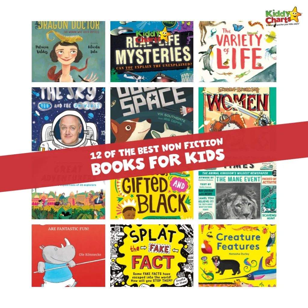 We've got 12 of the best non fiction books for kids check out our book resources