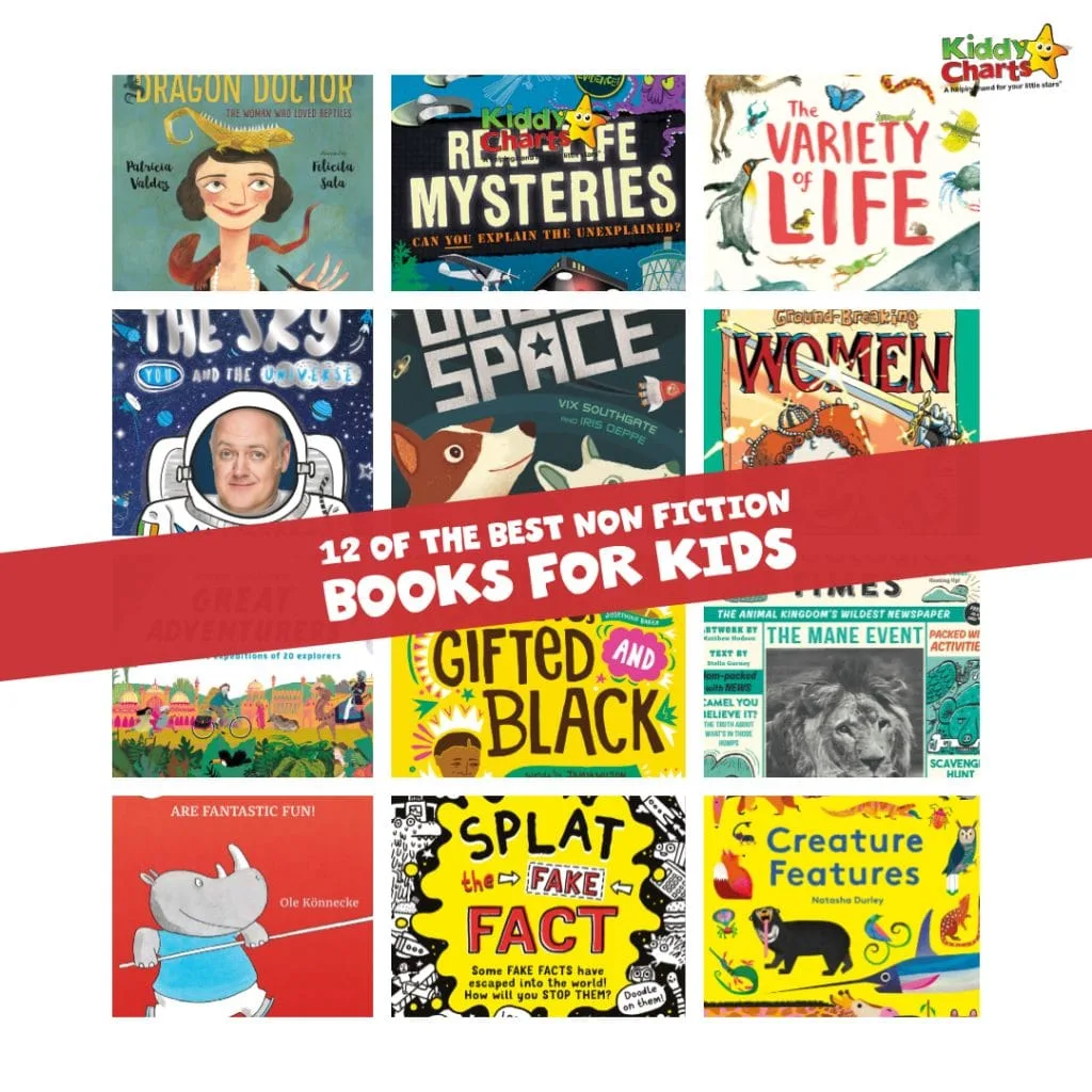 We've got 12 of the best non fiction books for kids check out our book resources