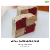 Vegan Battenberg Cake