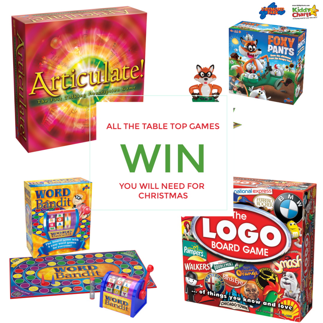 We've got a great game bundle for you in the run up to Christmas - Drumond Park are helping you win all the table top games you will need for Xmas!